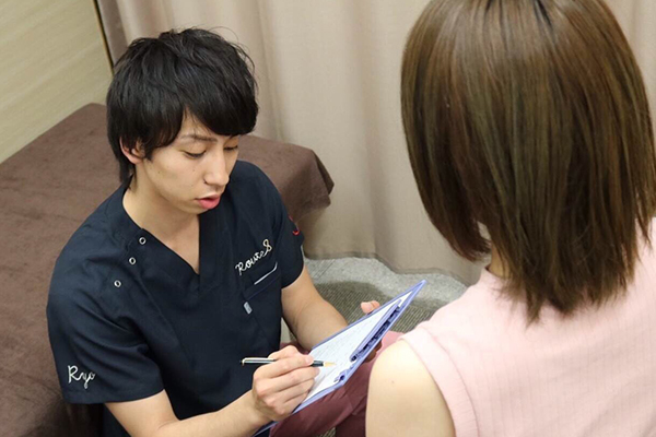 カウンセリングの様子